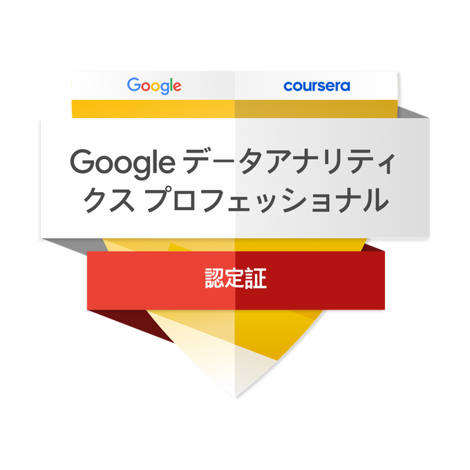Google データアナリティクスのロゴ・バッジ