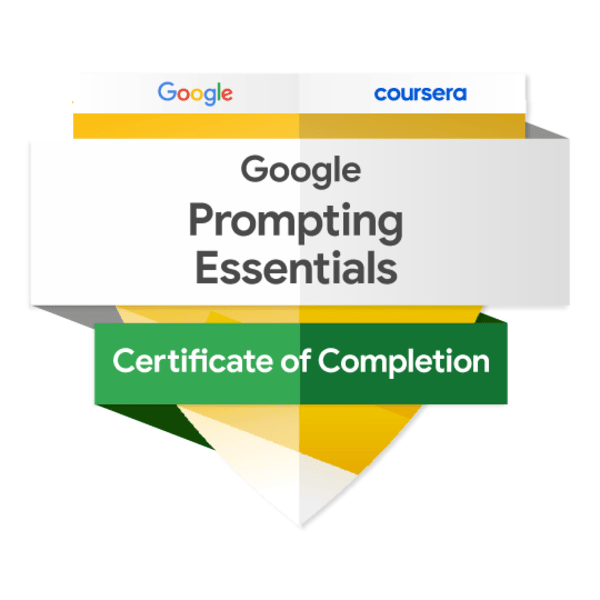 Google Prompting Essentialsのロゴ・バッジ